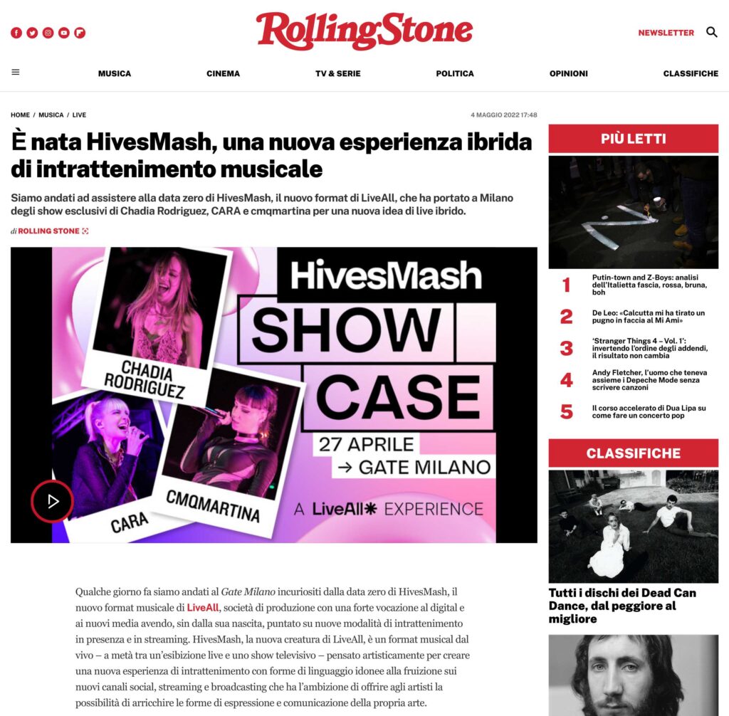 hivesmash rolling stones cover